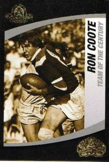 2008 Daily Telegraph NRL #197 Ron Coote Front